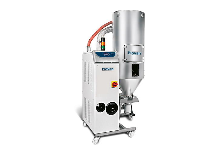 Сушилка Piovan с двумя башнями с молекулярным ситом серии DP 604-615